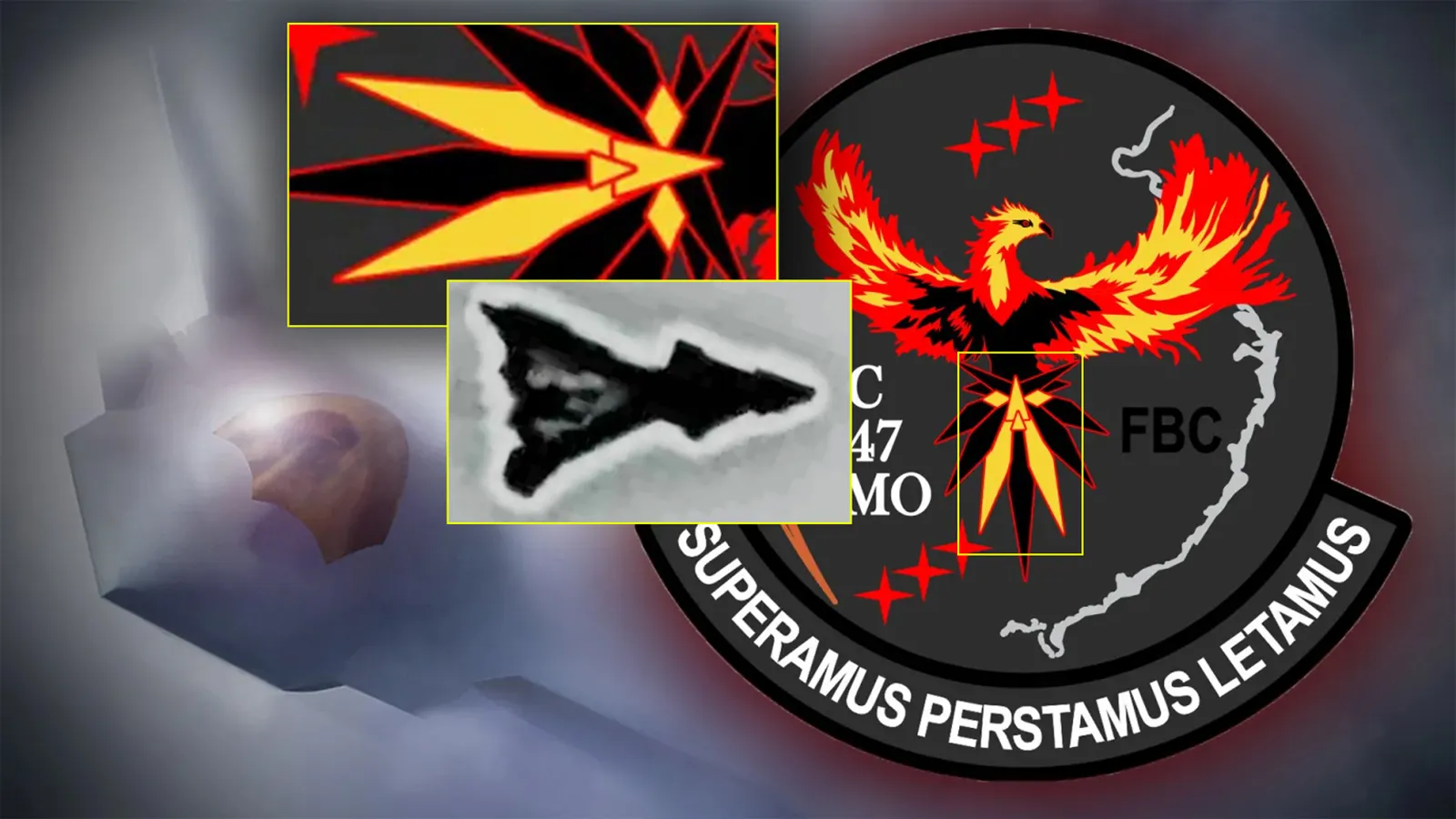 F-47'nin gizli şekli yama rozetinde ortaya çıktı