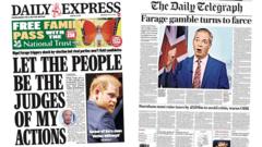 Farage'dan milletvekilliğine veda: 'Bırakın halk yargılasın