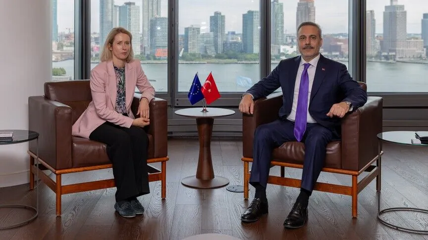 Fidan, New York'ta AB Dış Politika Şefi Kallas ile görüştü