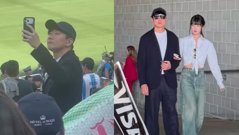 FIFA Dünya Kupası finalinde JJ Lin ve kız arkadaşı görüntülendi