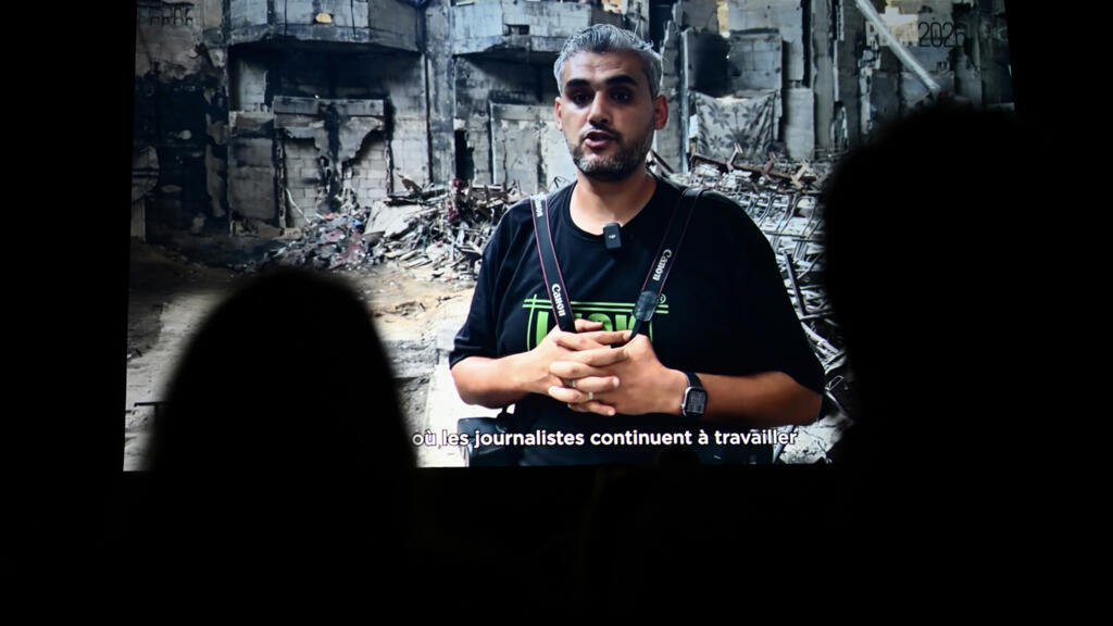 Filistinli foto muhabir Mahmoud Abu Hamda'ya Bayeux Ödülü
