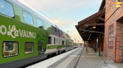 Finlandiya ve İsveç Arasında İlk Kez Tren Seferleri Başladı