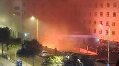 Folkestone'da Otel Yangını Şüpheli