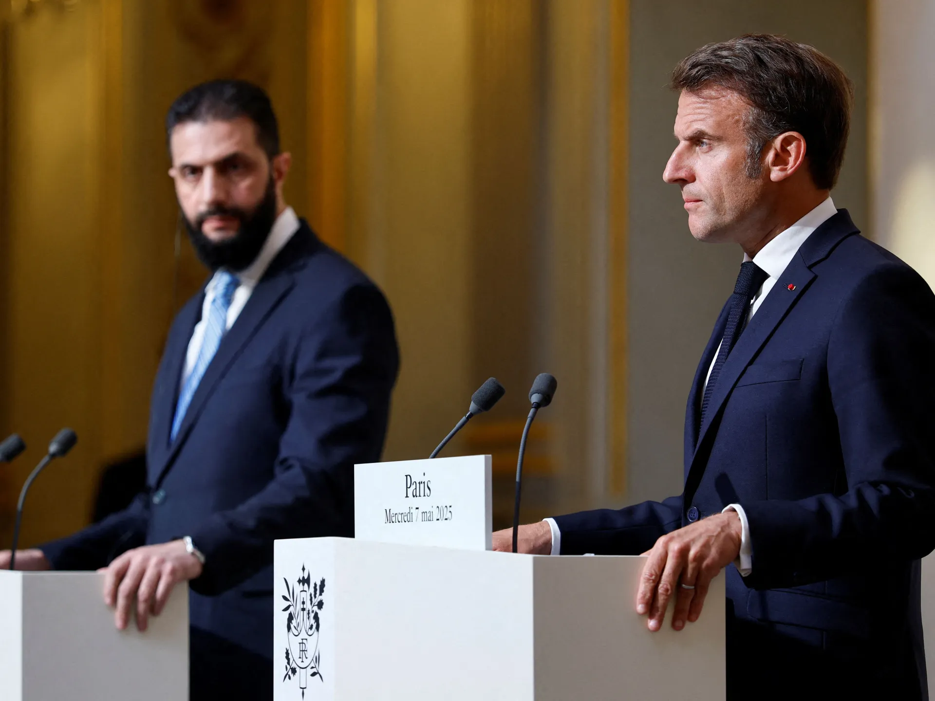 Fransa Cumhurbaşkanı Macron Şam'da: Esad Sonrası Suriye'ye İlk Batılı Ziyaret