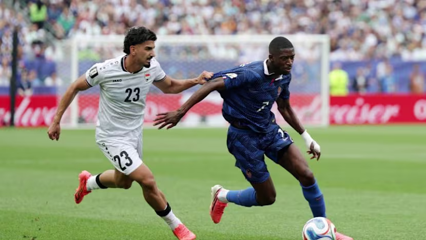 Fransa'nın Korkutucu Hücum Gücü Dembele ile Bir Kez Daha Göz Kamaştırdı