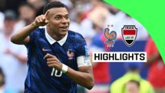 Fransa fırtınayı dağıttı: Mbappe rekorlarla Irak'ı yıktı