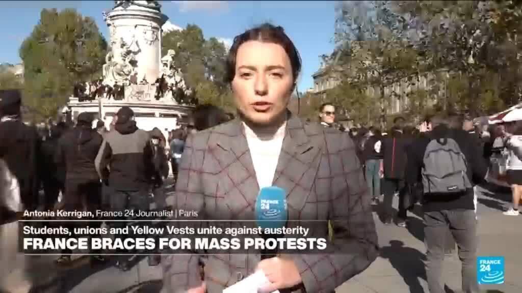 Fransa'da Geçim Sıkıntısı Protestoları: Onlarca Gözaltı