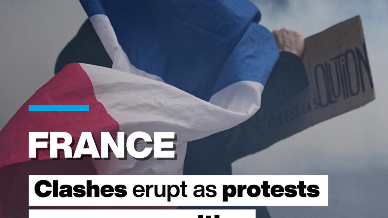 Fransa'da hayat pahalılığı protestoları: Şehirlerde çatışmalar