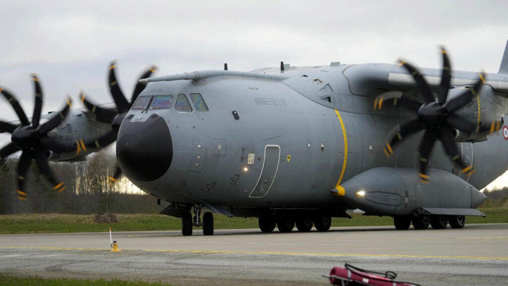 Fransa'dan orman yangınlarına A400M ile müdahale