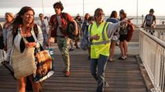 Fransa'da Orman Yangınları: Turistler Alev Duvarından Kaçışı Anlattı
