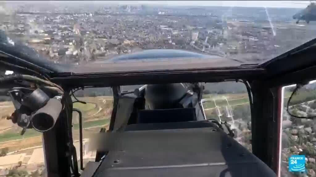 Fransa'nın Savaş Helikopterleri Bastille Günü Geçit Töreni Öncesi Eğitimde