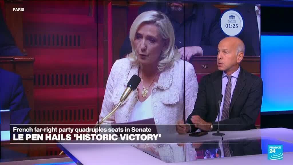 Fransa Senatosu'nda aşırı sağın yükselişi: Le Pen'in partisi ilk kez grup kuruyor