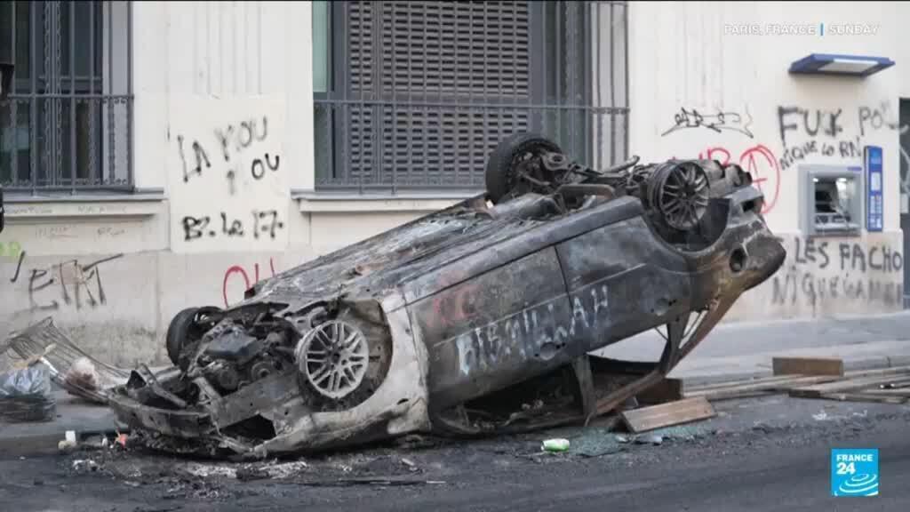 Fransa'da Şiddet Olaylarının Ardından Hasar Tespiti: 1.800 Gözaltı