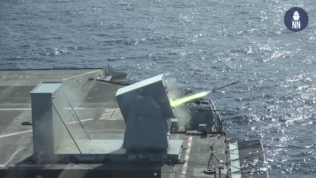 Fransız Donanması Rampart CIWS'i Denizde Test Etti