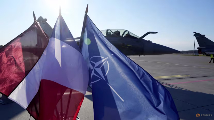 NATO Görevindeki Fransız Savaş Uçağı Letonya'da İnsansız Hava Aracını Düşürdü