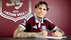 Garnacho, Chelsea'den Aston Villa'ya Kiralandı