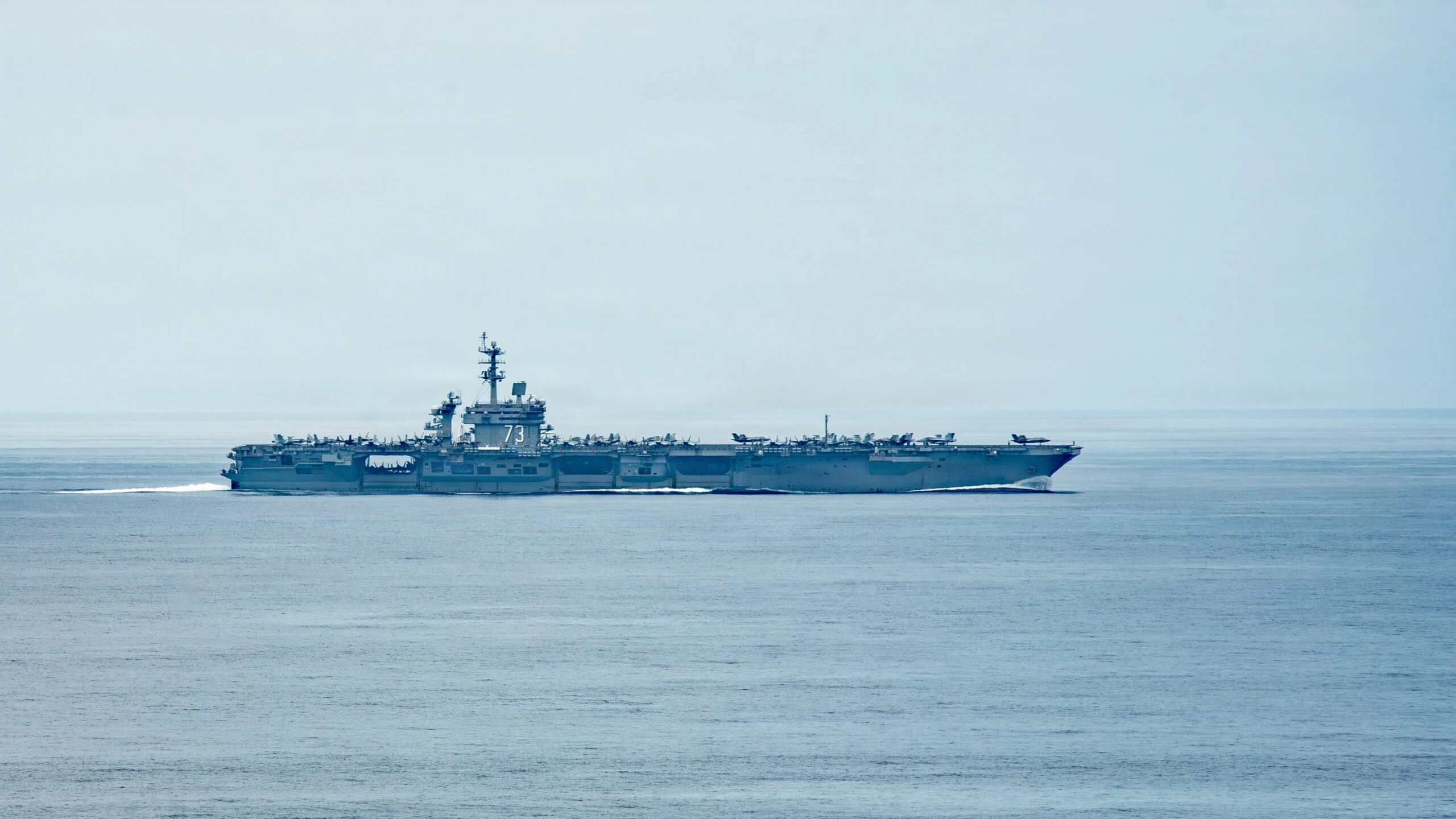 George Washington Savaş Grubu Andaman Denizi'ne Geçti