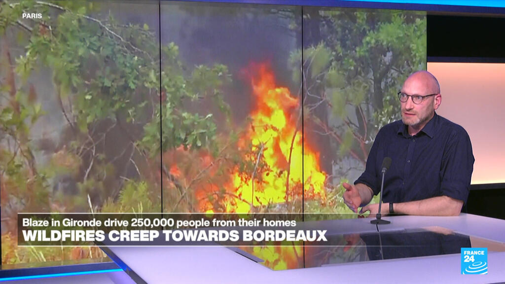 Gironde'dan Dönüş: France 24 Muhabiri Luke Shrago Yangınları İlk Elden Anlattı