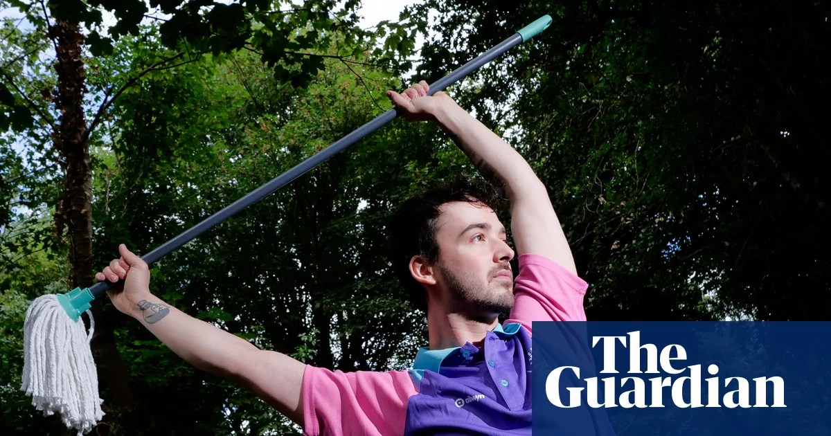 Glasgow'daki İklim Zirvesi'nde 'Mop Man' Fenomeni