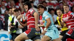 Gloucester, Harlequins'i Ezdi: Premiership'in Zirvesine Yerleşti