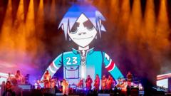 Gorillaz’ın Dev Stadyum Konserinin Perde Arkası