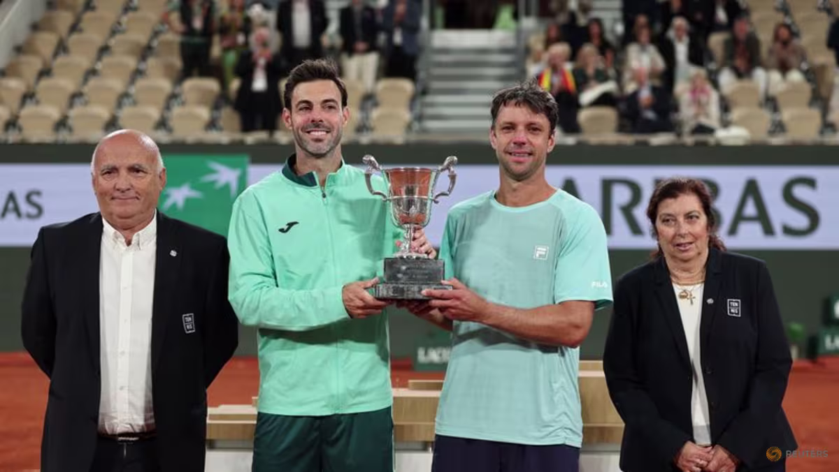 Granollers ve Zeballos, Roland Garros'ta çiftler şampiyonluğunu korudu