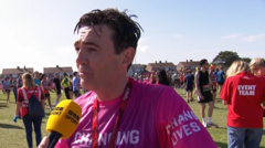 Great North Run'da Başbakan Starmer da Koştu