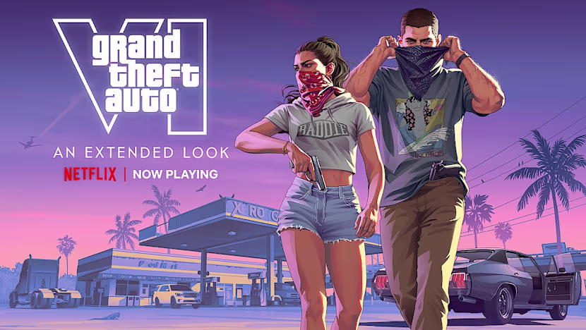 GTA 6 Önizlemesi Netflix'te Yayınlandı: Silah, Uyuşturucu ve Araba Kovalamacası