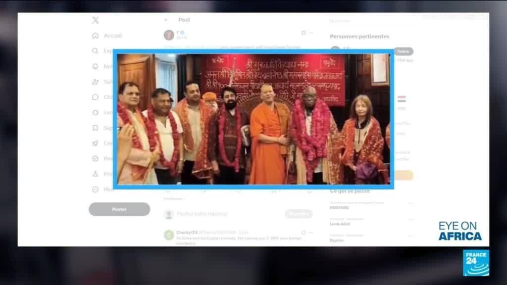 Güney Afrika-Hindistan gerilimi: Zuma ve firari işadamı fotoğrafı krizi