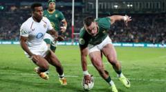 Güney Afrika'dan İngiltere'ye Rugby Dersi: Yedi Denemeyle Tarihi Galibiyet