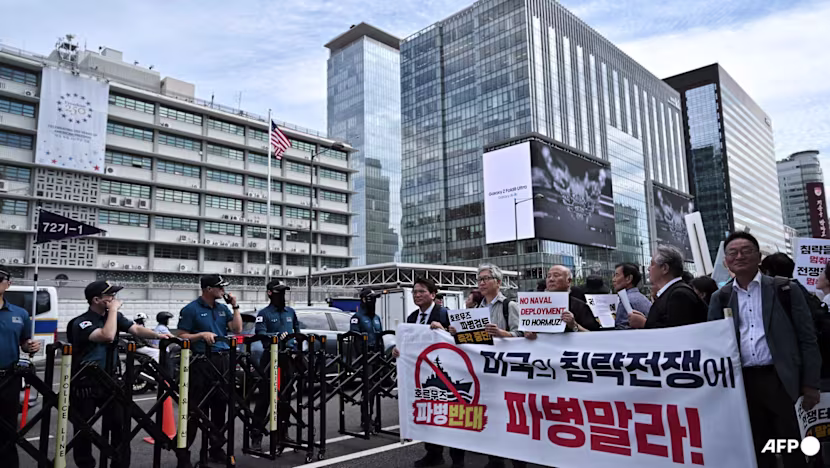 Güney Kore'de İran Savaşı Protestoları: ABD'ye Katılma Çağrısına Hayır