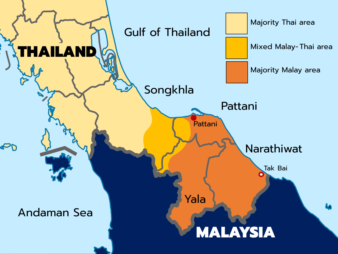 Güney Tayland'da 51 Saldırı: 3 Yaralı