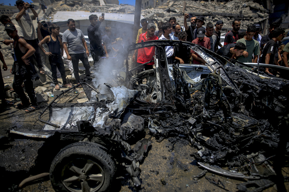 Hamas'tan Gazze'deki çadır kamplarına yönelik saldırılara tepki