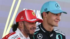 Hamilton ve Ferrari büyük bir tehdit – Russell