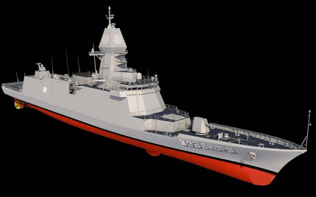 Hanwha Ocean, Güney Kore Donanması için 6'ncı FFX Batch III Fırkateyninin Omurgasını Döşedi