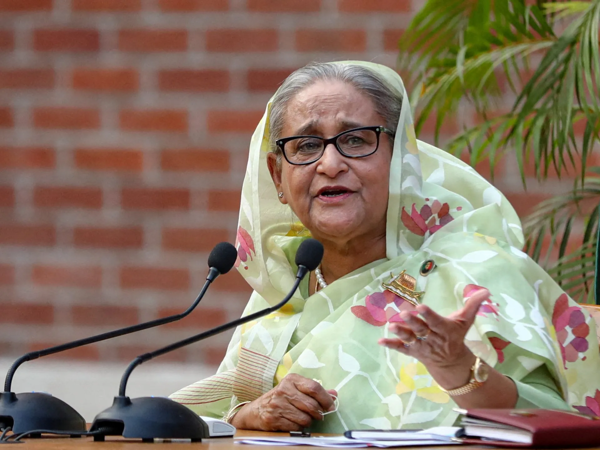 Hindistan, Hasina'nın konuşmasına karışmadığını açıkladı
