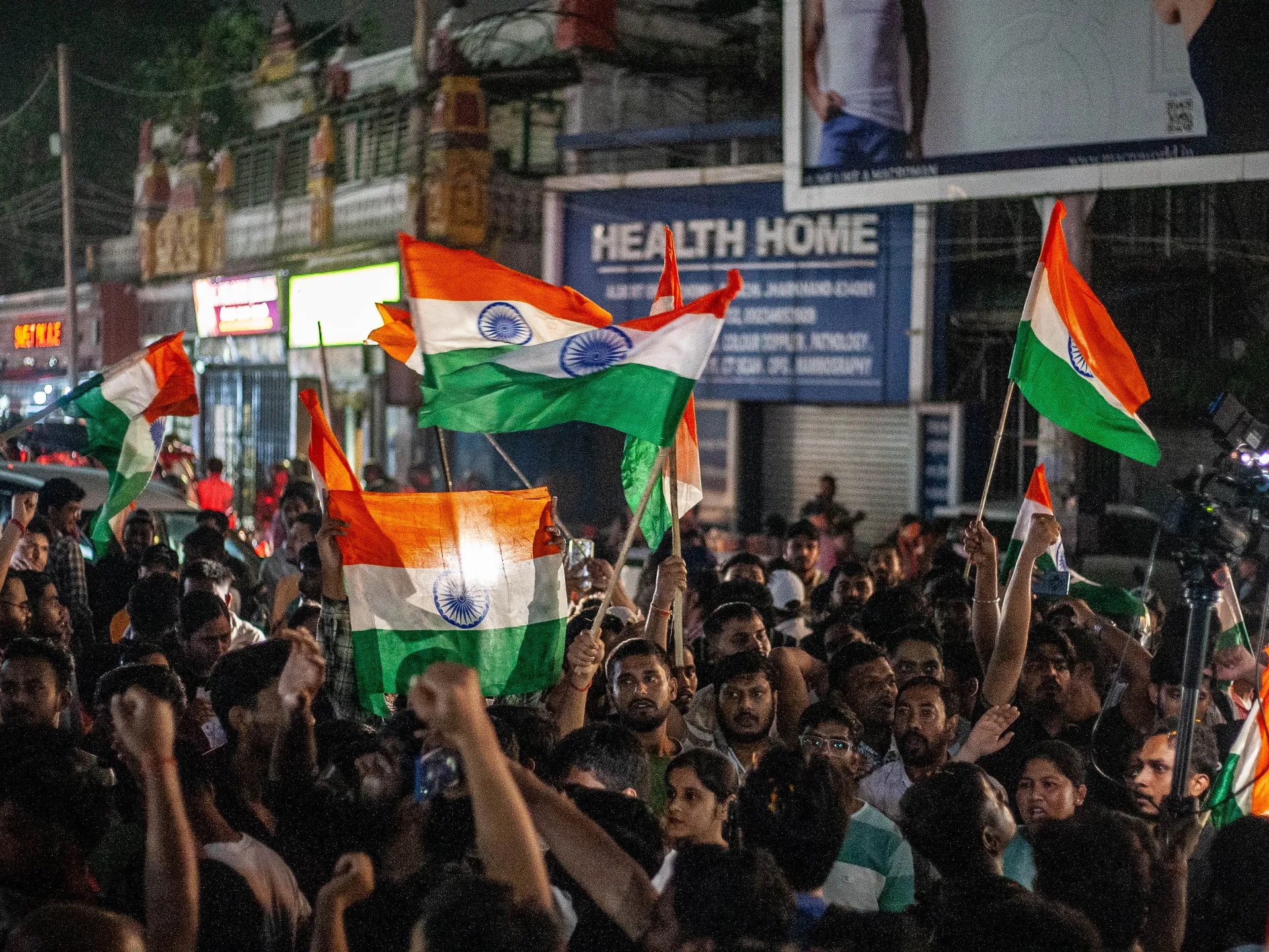 Hindistan'ın Jharkhand eyaletinde sınav usulsüzlüklerine protesto