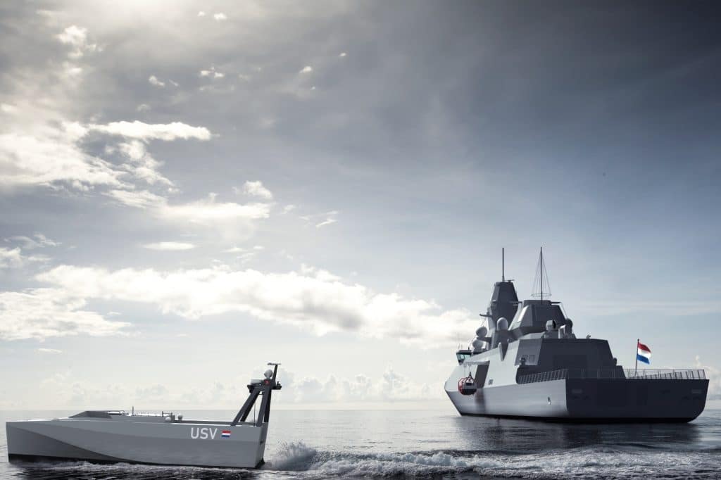 Hollanda ASW Firkateynleri İçin İnsansız Su Üstü Araç Tasarımına Başladı