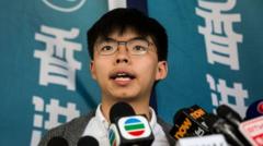 Hong Kong'lu Aktivist Wong, Yabancı İle İşbirliği Suçunu Kabul Etti