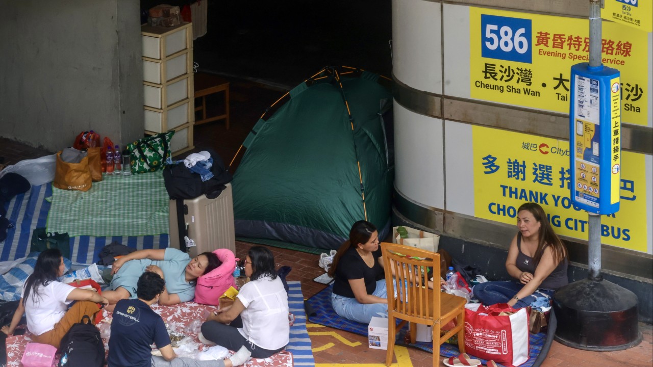 Hong Kong'daki göçmen işçiler güvenli alan istiyor