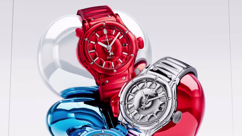 Hublot ve Jeff Koons'tan Pop Art Saat: Classic Fusion