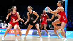 İngiltere, netbol yarı finalinde Yeni Zelanda'ya yenildi
