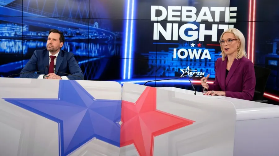Iowa Senato yarışı: Hinson ve Turek son tartışmada karşı karşıya