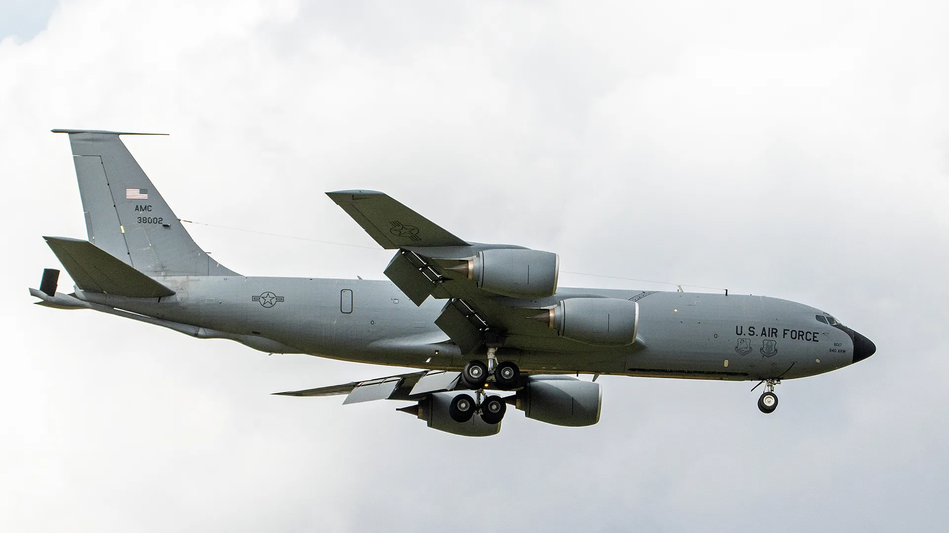 Irak'ta Kuyruğu Kopan KC-135, Tinker Hava Üssü'nde Onarıma Alındı