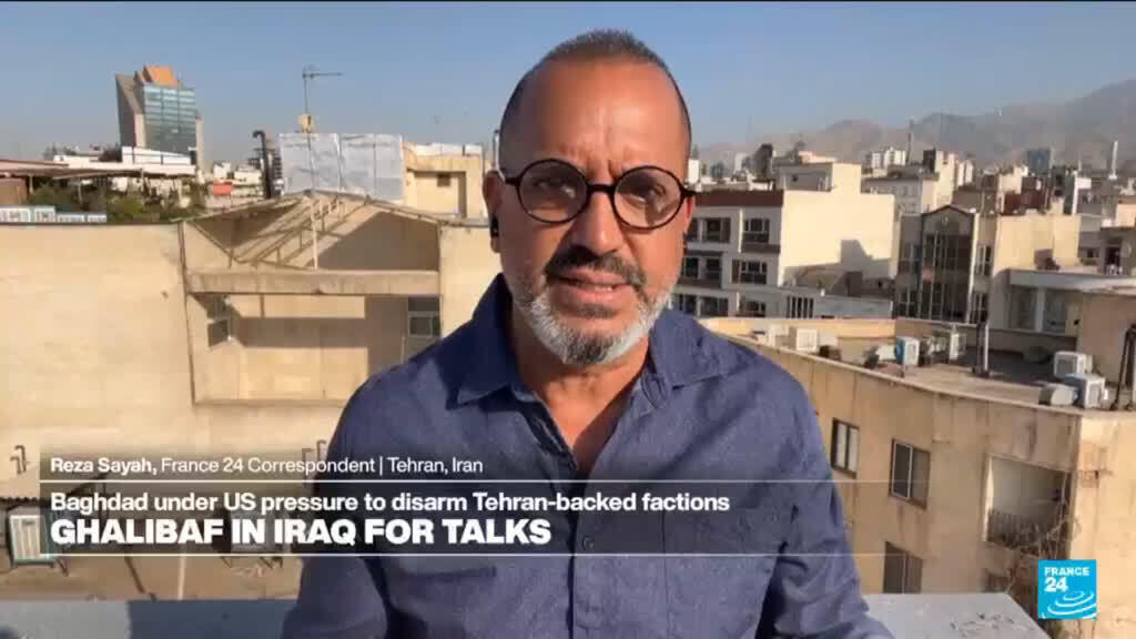 İran Meclis Başkanı Kalibaf Irak'ta Görüşmelerde