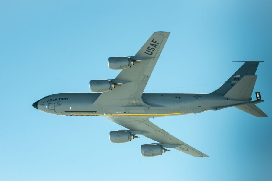 İran Savaşı'nda Hasar Alan KC-135'ler Tinker'da Onarılıyor