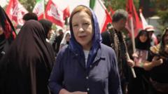 İran'ın dünyaya göstermek istediği manzara: Lyse Doucet Tahran'da