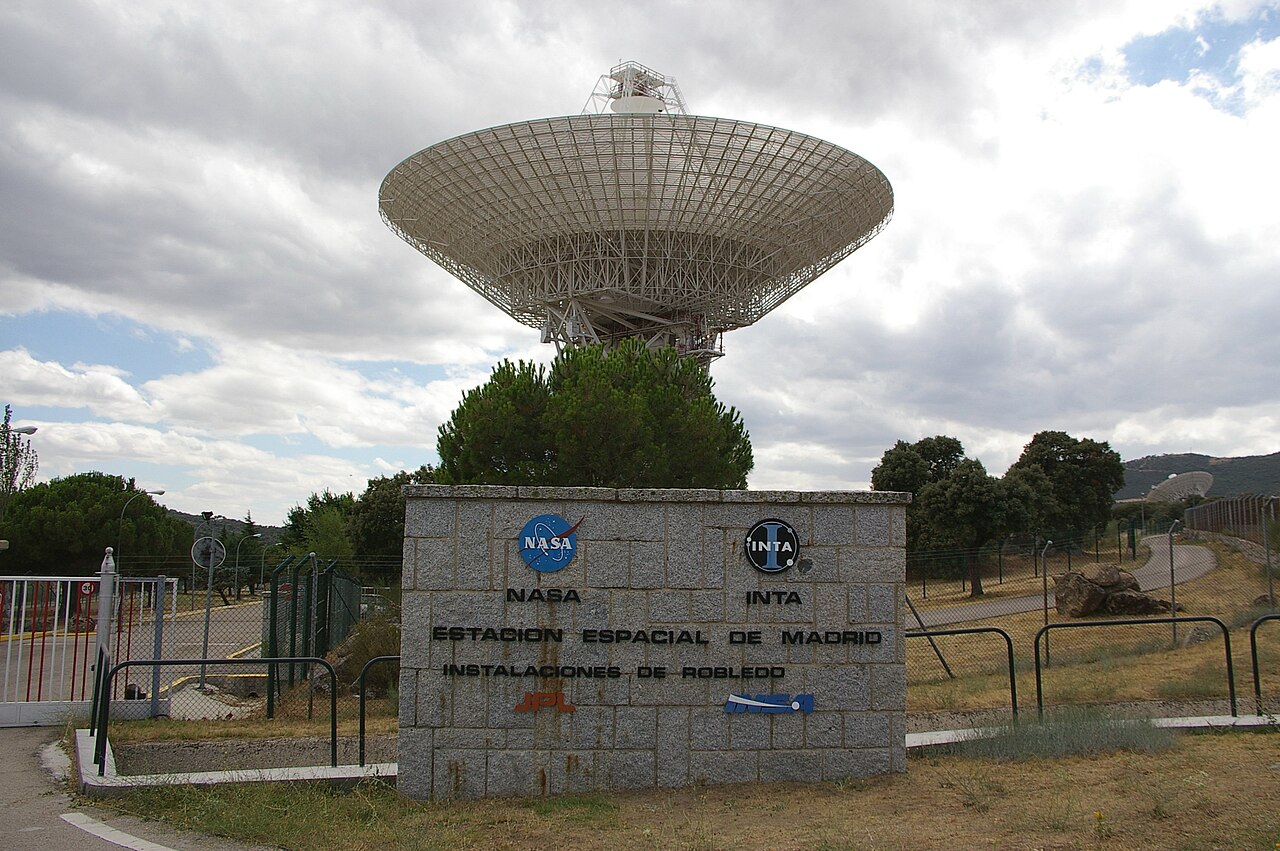 İspanya'daki NASA Üssünde Büyük Orman Yangını