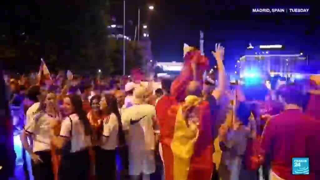 İspanya'da Çılgın Kutlama: Fransa Devrildi, Dünya Kupası Finali Bekleniyor