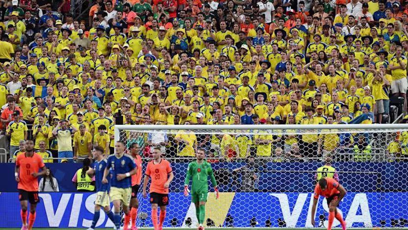 İsveç, Hollanda'dan Tarihi Fark Yedi: 7-0